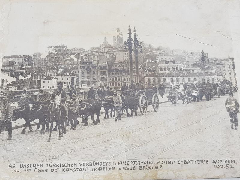 1. DÜNYA SAVAŞI: OSMANLI ASKERİ BİRLİKLERİNİN İSTANBUL'DAN CEPHELERE SEVKİ