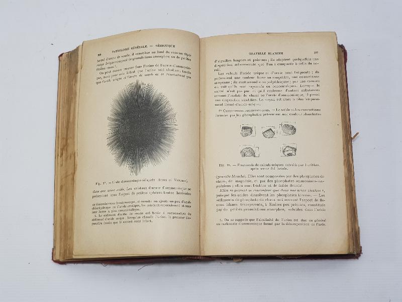 1904 BASKI FRANSIZCA TIP KİTABI: GENEL PATOLOJİ