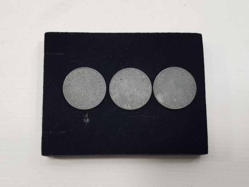 1940-1941-1942 YILLARI ALMAN NAZİ 10 PFENNIG 