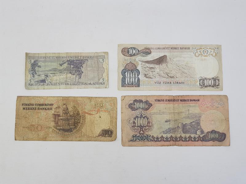 6. EMİSYON 4 ADET KAĞIT PARA