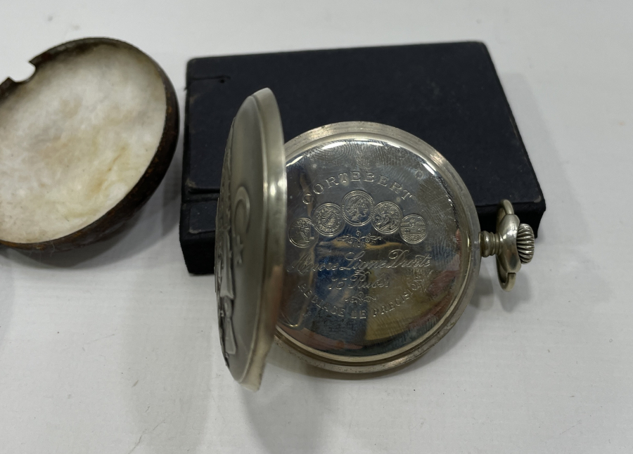 DEVLET DEMİR YOLLARI İÇİN ÖZEL YAPILMIŞ CORTOBERT CEP SAATİ