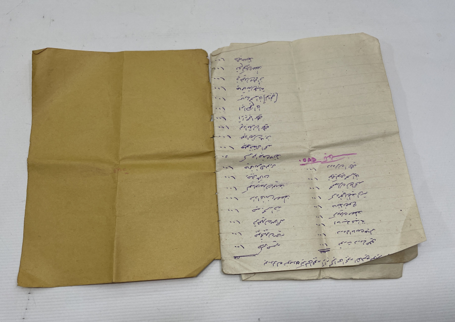 İSMET PAŞA GÖRSELLİ OSMANLICA YAZILI DEFTER