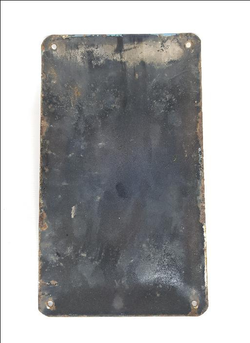 ÖLÜM TEHLİKESİ YAZILI ANTİKA EMAYE TABELA 