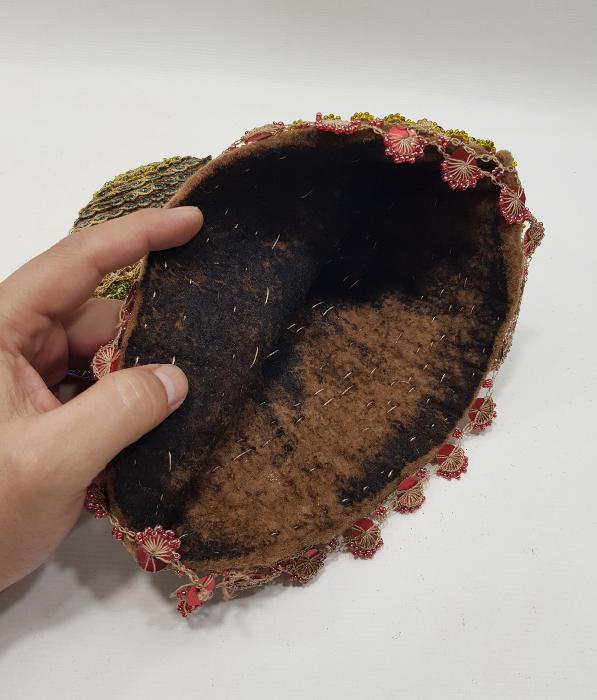 OSMANLI DÖNEMİ ÇOK NADİR BONCUK İŞLEME FES