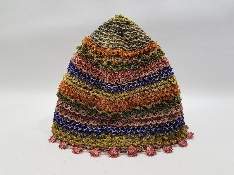 OSMANLI DÖNEMİ ÇOK NADİR BONCUK İŞLEME FES