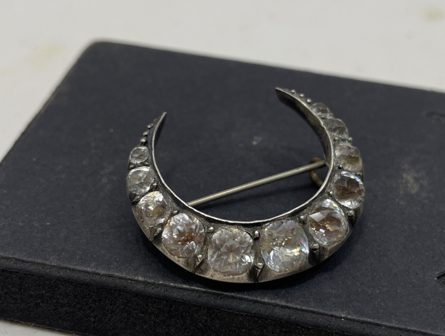 OSMANLI DÖNEMİ ÇOK NADİR HİLAL FORMUNDA FES SORGUCU