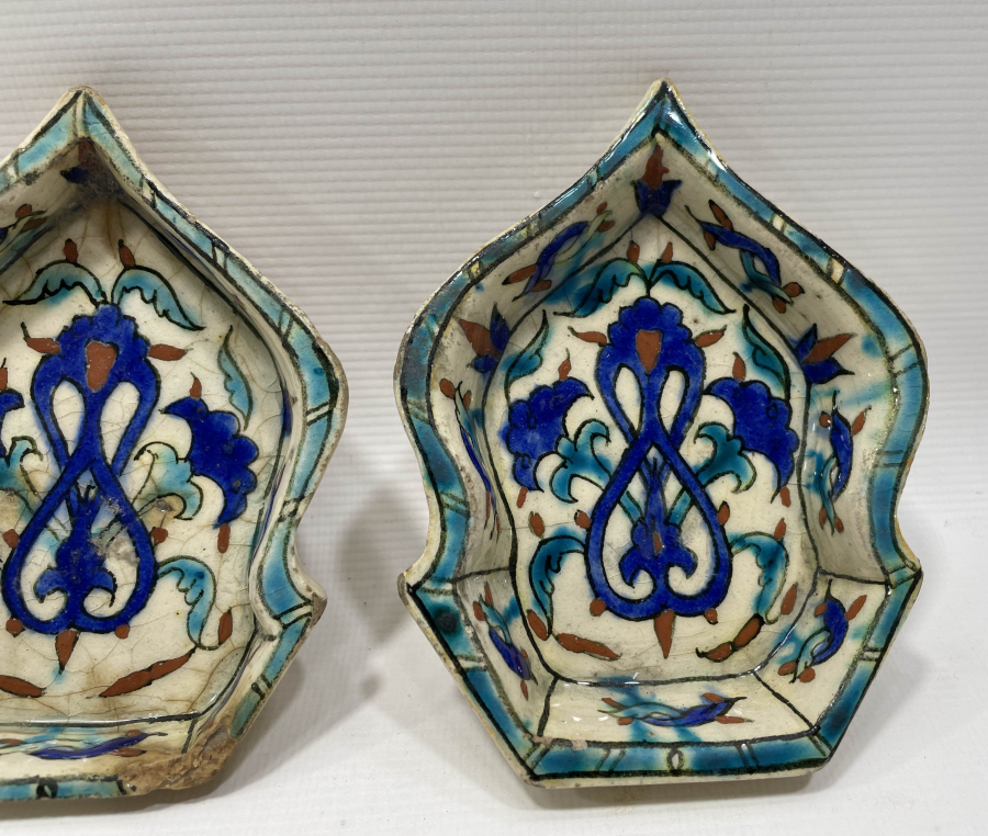 OSMANLI DÖNEMİ ÇOK NADİR KÜTAHYA YAPIMI TEKKE İŞİ KUBBELİ İFTARİYELİK