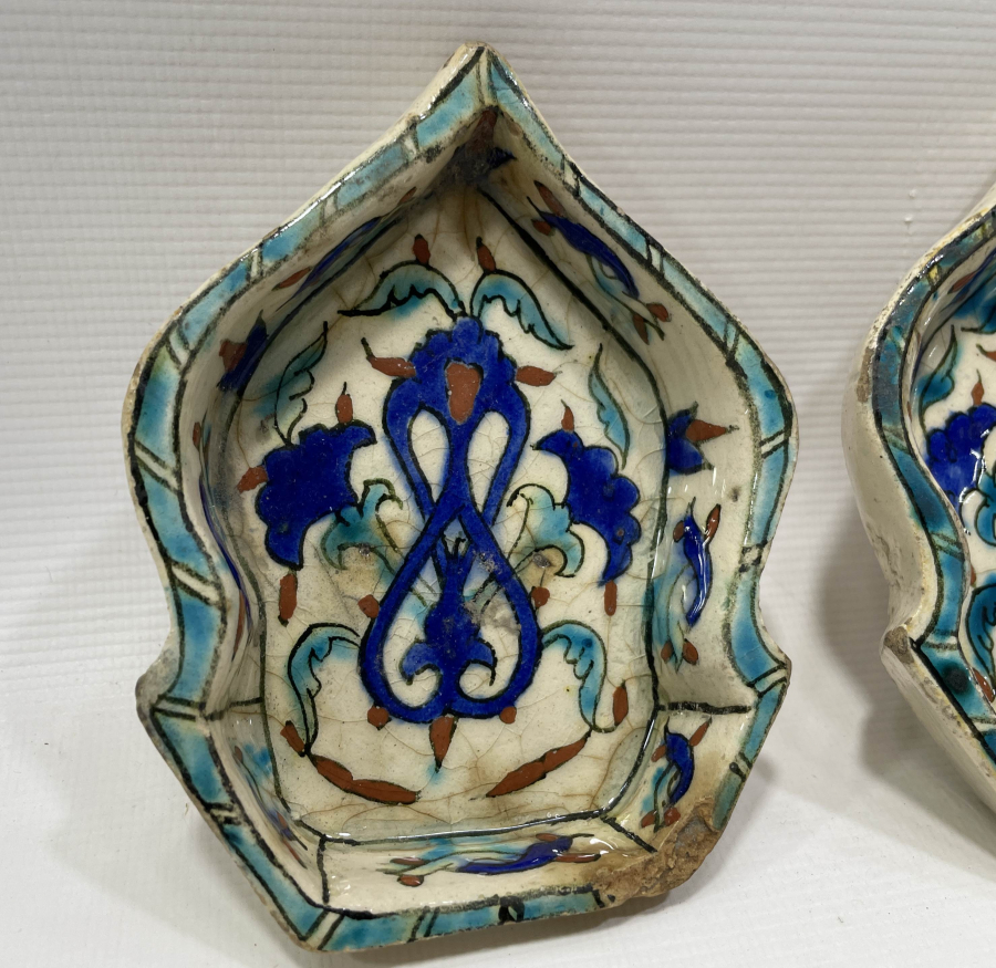 OSMANLI DÖNEMİ ÇOK NADİR KÜTAHYA YAPIMI TEKKE İŞİ KUBBELİ İFTARİYELİK