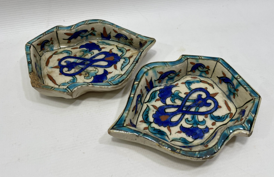 OSMANLI DÖNEMİ ÇOK NADİR KÜTAHYA YAPIMI TEKKE İŞİ KUBBELİ İFTARİYELİK