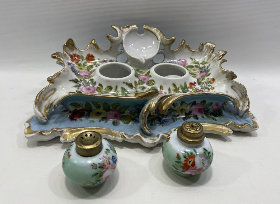 OSMANLI DÖNEMİ ÇOK NADİR TAMAMI EL BOYAMA BÜYÜK BOY HOKKA