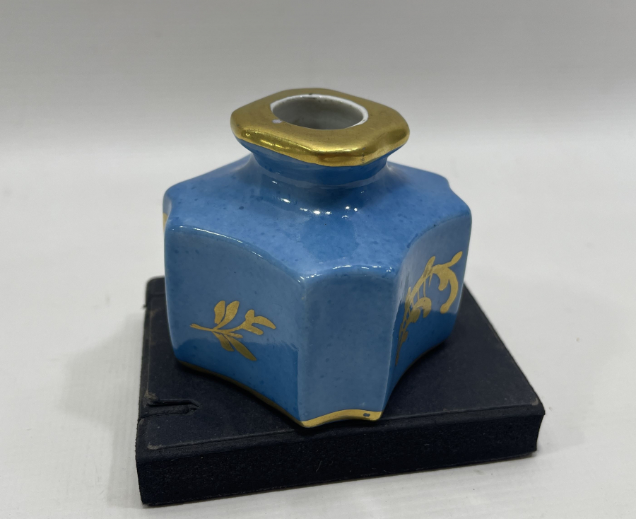 OSMANLI DÖNEMİ EL BOYAMA VE ALTIN VARAKLI HOKKA