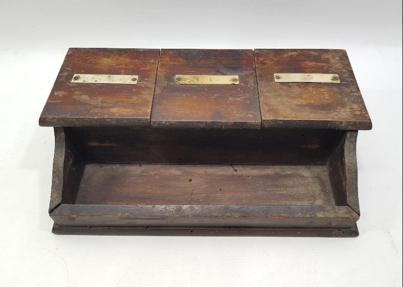 OSMANLI DÖNEMİ HATTAT İŞİ AHŞAP HOKKA TAKIMI