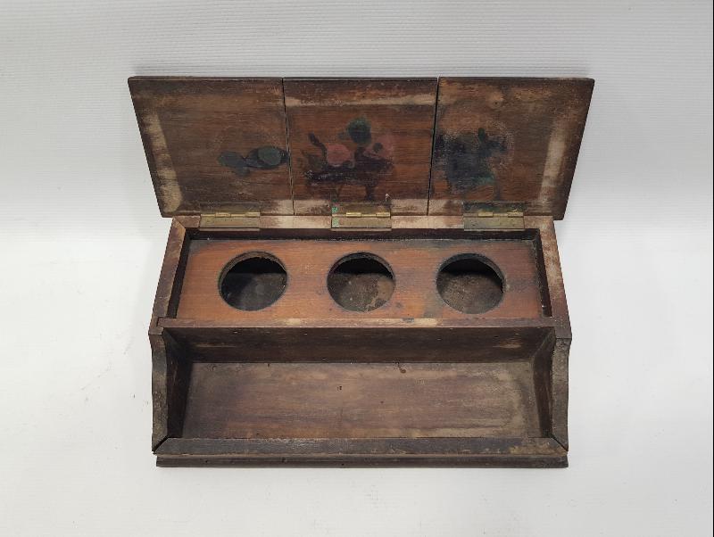 OSMANLI DÖNEMİ HATTAT İŞİ AHŞAP HOKKA TAKIMI