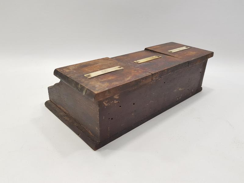 OSMANLI DÖNEMİ HATTAT İŞİ AHŞAP HOKKA TAKIMI