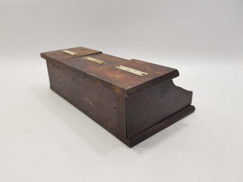 OSMANLI DÖNEMİ HATTAT İŞİ AHŞAP HOKKA TAKIMI