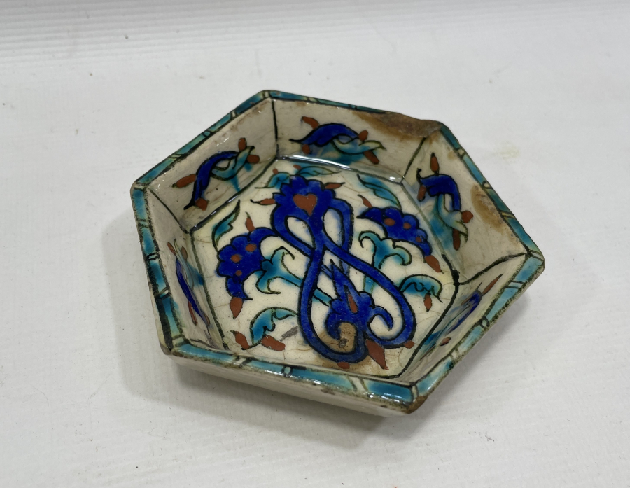 OSMANLI DÖNEMİ NADİR FORMDA KÜTAHYA İŞİ İFTARİYELİK