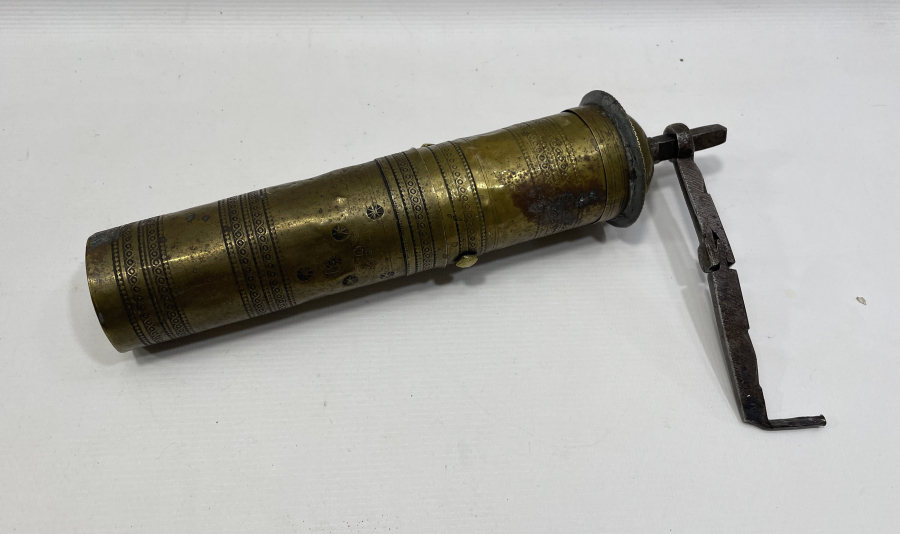 OSMANLI DÖNEMİ ÜZERİ USTA DAMGALI SÜLEYMANİYE İŞİ KAHVE DEĞİRMENİ