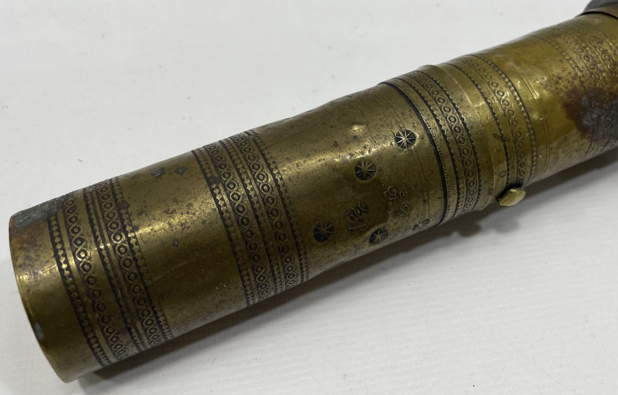 OSMANLI DÖNEMİ ÜZERİ USTA DAMGALI SÜLEYMANİYE İŞİ KAHVE DEĞİRMENİ