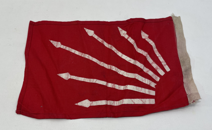 TAMAMI EL YAPIMI ANTİKA CHP BAYRAĞI