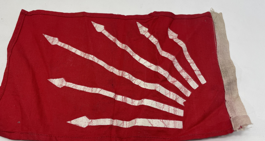 TAMAMI EL YAPIMI ANTİKA CHP BAYRAĞI