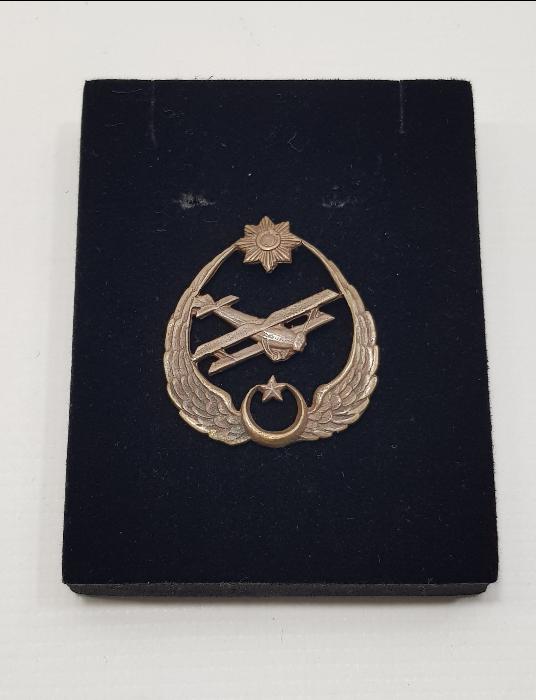 TÜRK TAYYARE CEMİYETİ BRONZ PİLOT MADALYASI 