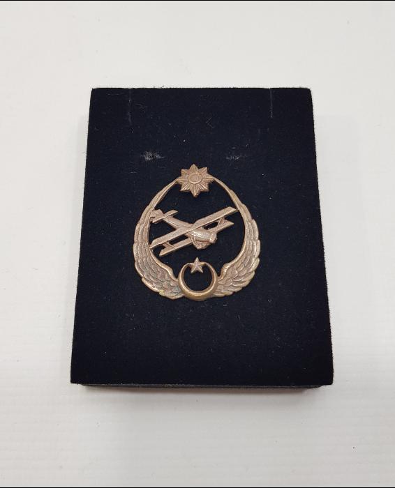 TÜRK TAYYARE CEMİYETİ BRONZ PİLOT MADALYASI 