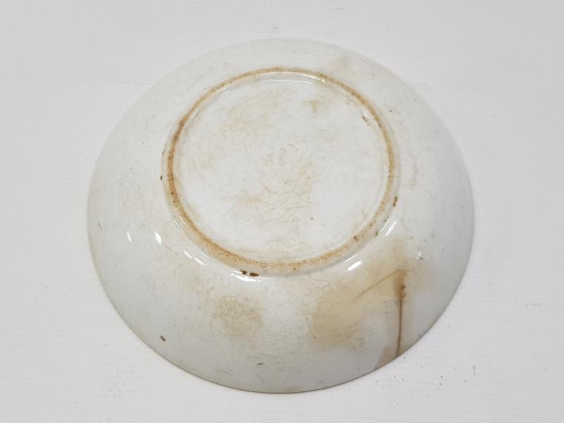 ÜZERİ OSMANLICA YAZILI ÇOK NADİR PORSELEN İFTARİYELİK