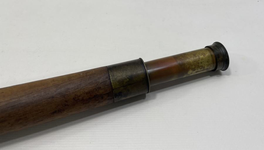 ÜZERİ OSMANLICA YAZILI DEV BOYDA İNGİLİZ YAPIMI KAPTAN DÜRBÜNÜ - KORSAN DÜRBÜNÜ