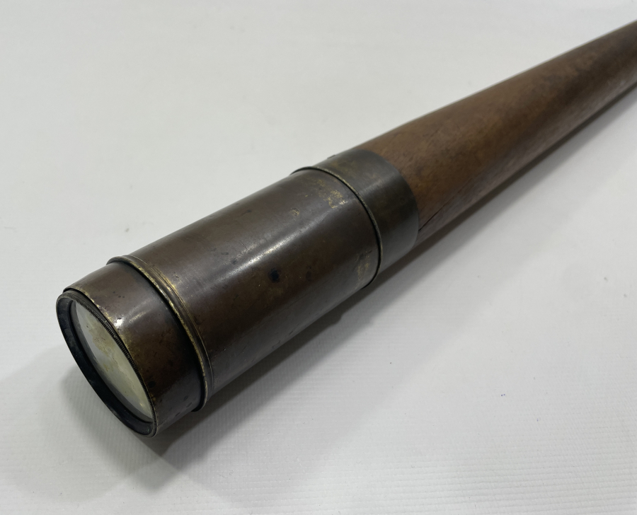 ÜZERİ OSMANLICA YAZILI DEV BOYDA İNGİLİZ YAPIMI KAPTAN DÜRBÜNÜ - KORSAN DÜRBÜNÜ