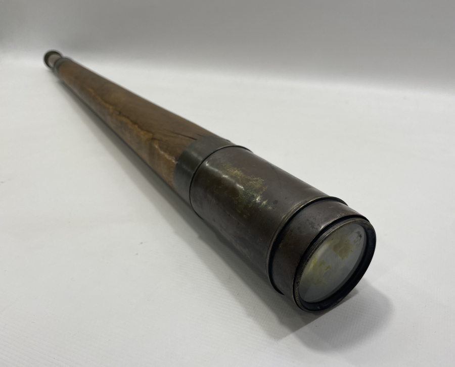 ÜZERİ OSMANLICA YAZILI DEV BOYDA İNGİLİZ YAPIMI KAPTAN DÜRBÜNÜ - KORSAN DÜRBÜNÜ