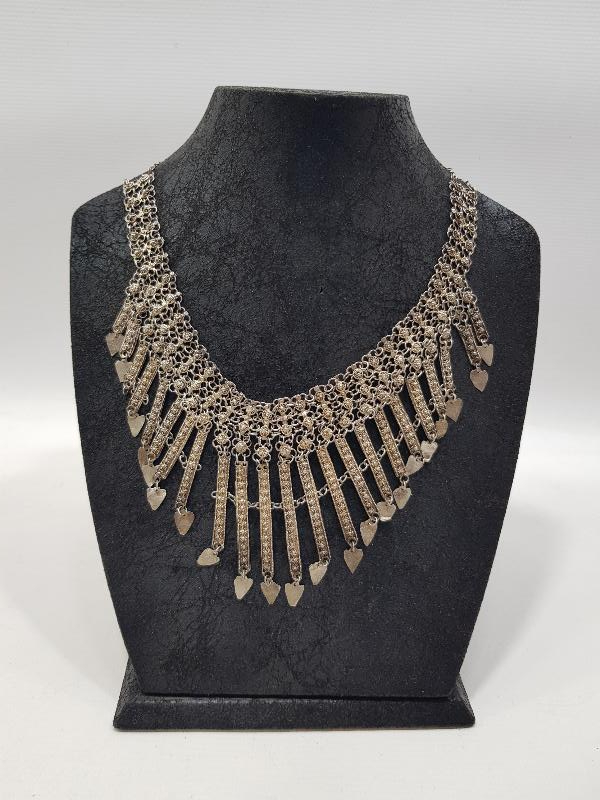 ANTİKA GÜMÜŞ GERDANLIK 