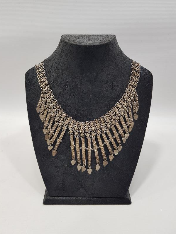 ANTİKA GÜMÜŞ GERDANLIK 