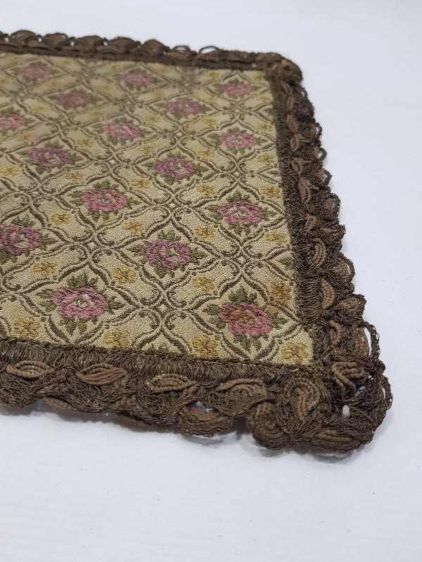 OSMANLI DÖNEMİ İZMİR LEVANTEN İŞİ GOBLEN ÖRTÜ 