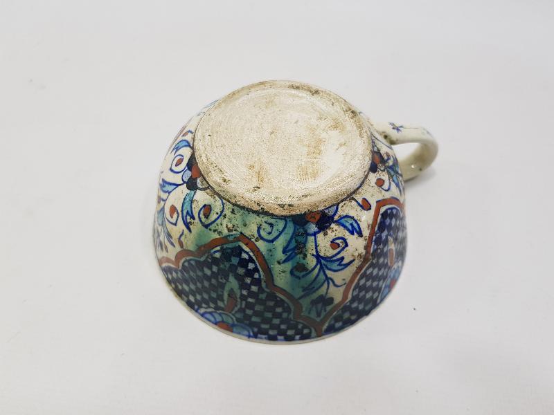 OSMANLI DÖNEMİ KÜTAHYA İŞİ NADİR DALDIRMA