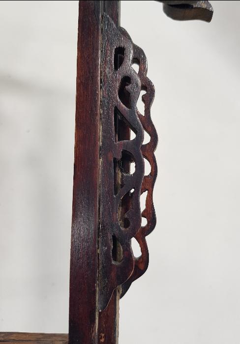 OSMANLI DÖNEMİ RUM İŞİ ÇOK NADİR AHŞAP SİNİ ALTLIĞI