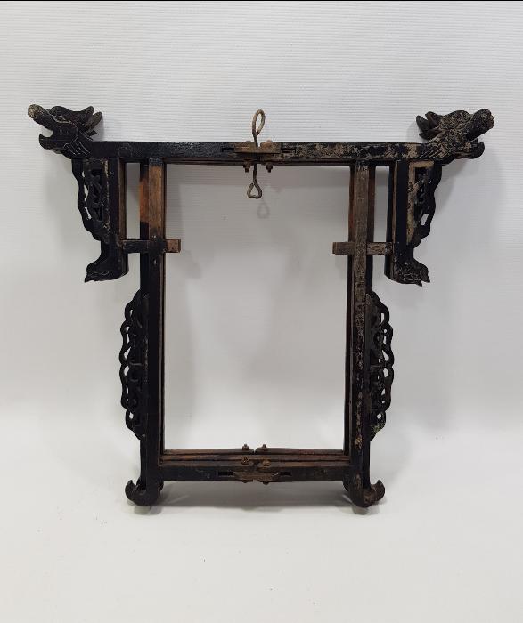 OSMANLI DÖNEMİ RUM İŞİ ÇOK NADİR AHŞAP SİNİ ALTLIĞI