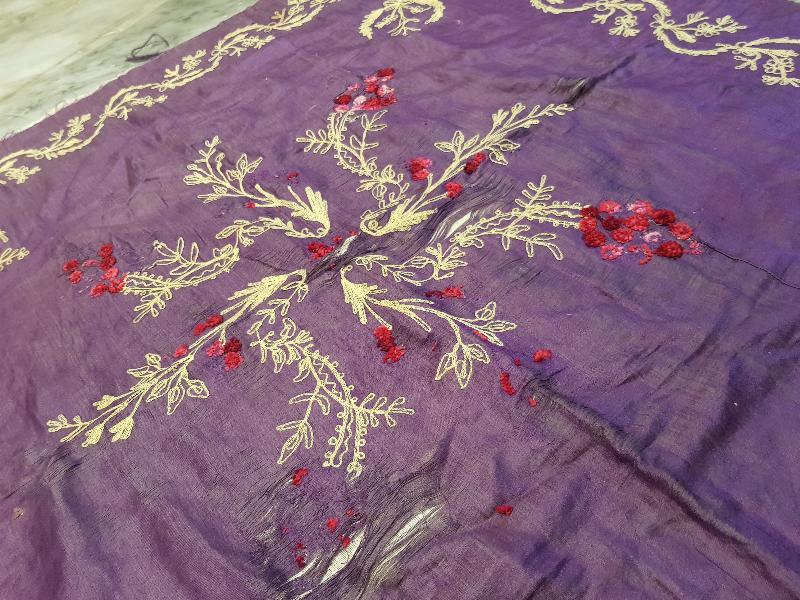 OSMANLI DÖNEMİ RUM İŞİ İPEK BOHÇA