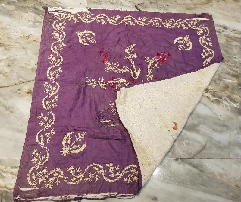 OSMANLI DÖNEMİ RUM İŞİ İPEK BOHÇA