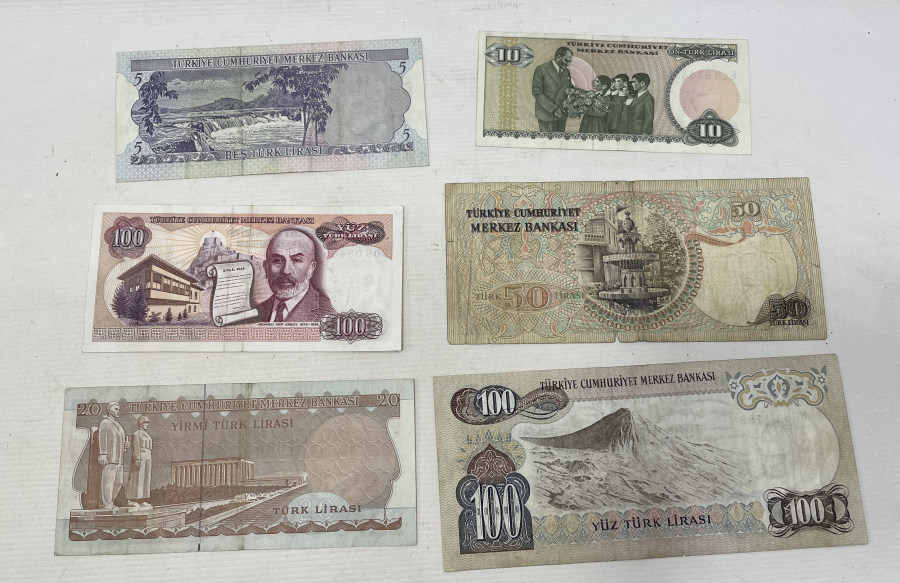 1980' LERDEN KAĞIT PARA LOTU