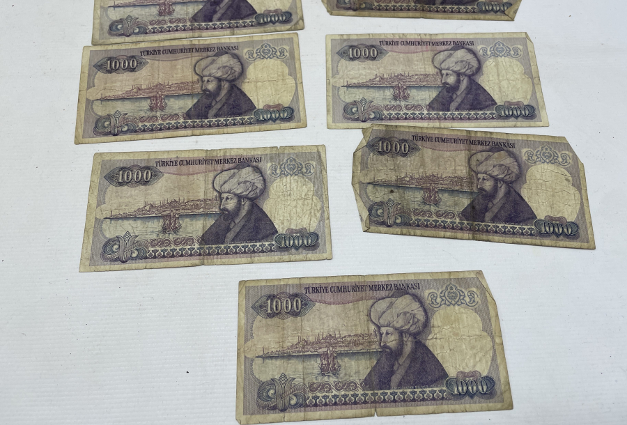 ANTİKA KAĞIT PARA LOTU