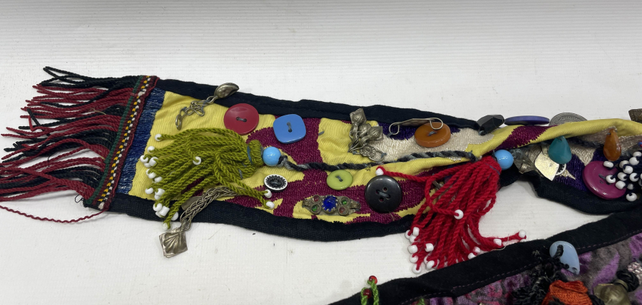 ÇİL KONDİSYONDA TÜRKMEN İŞİ BÜYÜK BOY GELİN BAŞLIĞI