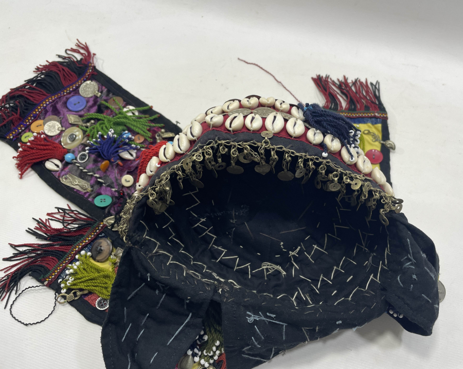 ÇİL KONDİSYONDA TÜRKMEN İŞİ BÜYÜK BOY GELİN BAŞLIĞI