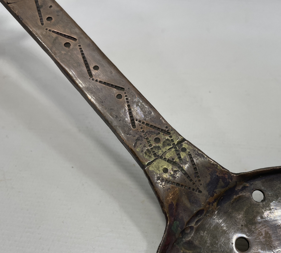 OSMANLI DÖNEMİ İŞLEMELİ KEVGİR - SÜZGEÇ