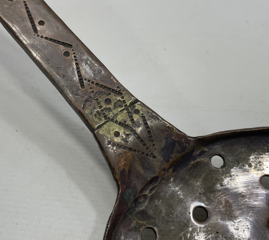 OSMANLI DÖNEMİ İŞLEMELİ KEVGİR - SÜZGEÇ