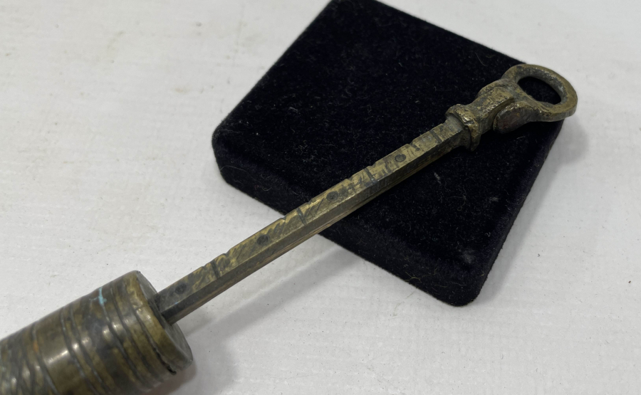 OSMANLI DÖNEMİ KALEM İŞÇİLİKLİ BARUT ÖLÇER