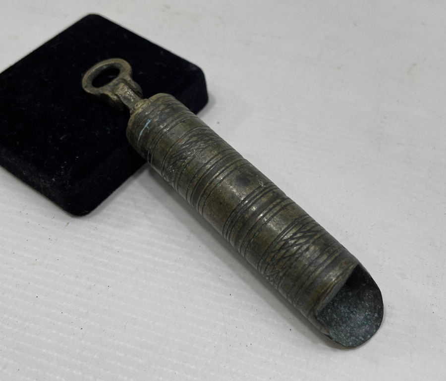 OSMANLI DÖNEMİ KALEM İŞÇİLİKLİ BARUT ÖLÇER