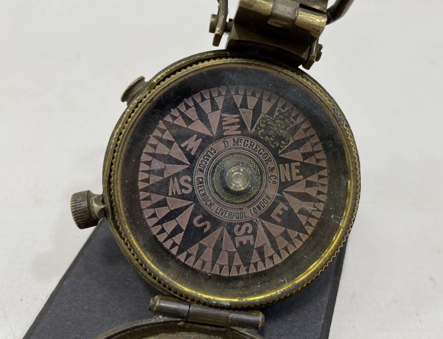 1. DÜNYA SAVAŞI DÖNEMİ ÇOK NADİR İNGİLİZ ASKERİ PUSULA