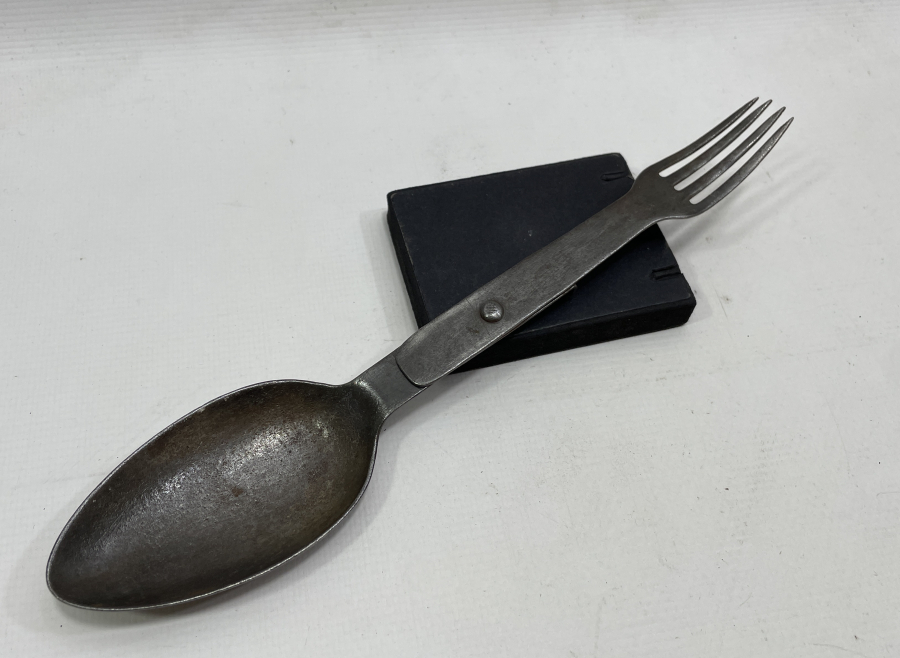 1. DÜNYA SAVAŞI DÖNEMİ NADİR OSMANLI ASKERİ ÇATAL KAŞIK