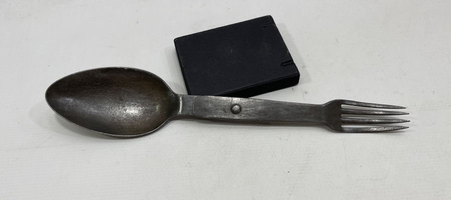 1. DÜNYA SAVAŞI DÖNEMİ NADİR OSMANLI ASKERİ ÇATAL KAŞIK