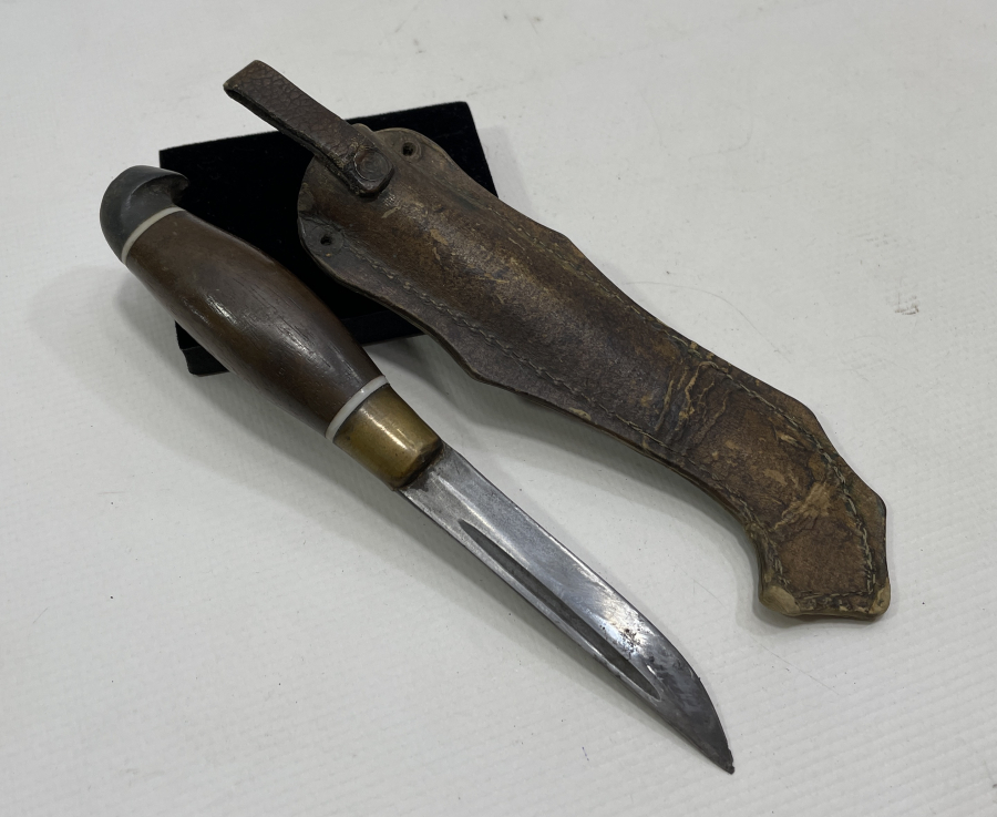 1900 BAŞLARI ÇOK NADİR BOYNUZ SAPLI HEYKELTRAŞ BIÇAĞI